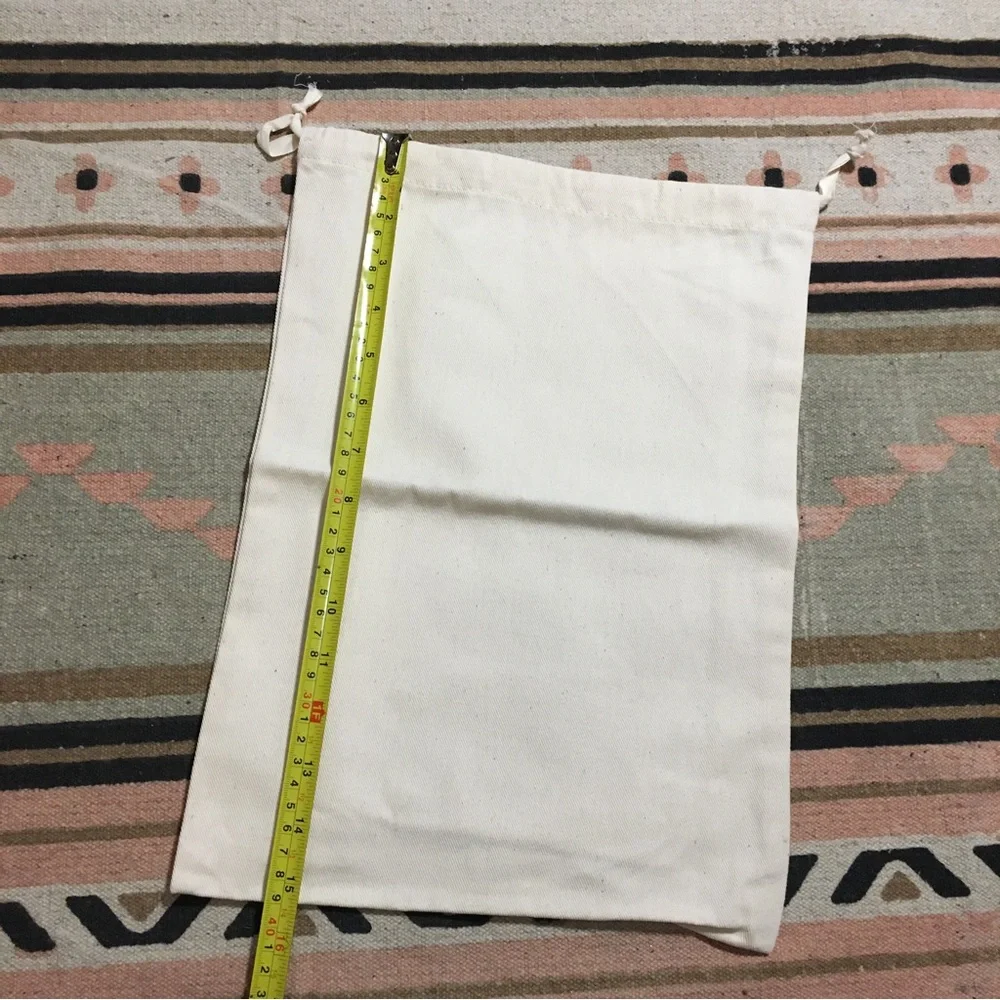 Lanvin White Dustbag medium 11” x 15” Good for travel with shoes heels sneakers